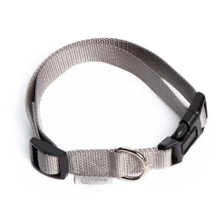 Collar para perro Nylon UpDog Gris