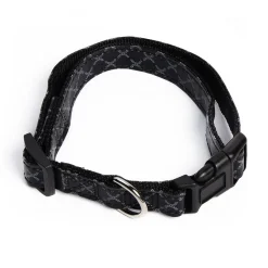 Collar para perro UpDog Nylon de Diseño Negro