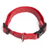 Collar per a gos UpDog Nylon de Disseny Roig