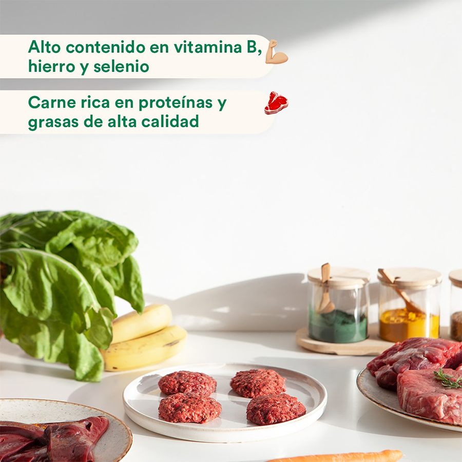 Dieta BARF Wild Balance Menú Ternera - Imagen 3