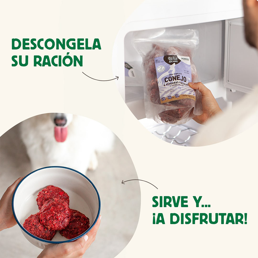 Dieta BARF Wild Balance Menú Ternera - Imagen 5