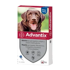 Pipeta para perro Antiparasitaria Advantix Más de 25 Kg