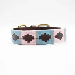 Collar para perro de cuero hecho a mano España Gilda Rumba