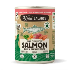 comida humeda barf salmon