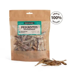 snack perros pescaditos deshidratados