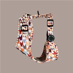 Alternative view of Arnés Ajustable Poppy + Ted Cinnamon Spice Houndstooth