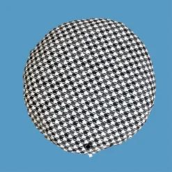 Cama redonda para perro Poppy + Ted Houndstooth