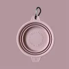 Comedero Portátil para perro Poppy + Ted Rosa
