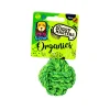 Pelota de cuerda verde para perro