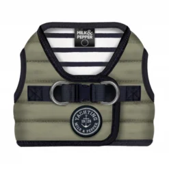 Arnés chaleco para perros Nautic Milk & Pepper kaki