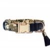 Collar floral para perros Milk & Pepper Becky Liberty caqui